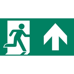 Akcesoria montażowe - strzałka w górę P człowiek L AAE105 do lampy ewakuacyjnej awaryjnej *